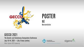 GECCO2021 - pos117 - NE - Evolving Neuronal Plasticity Rules using Cartesian Genetic Programming
