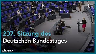 207. Sitzung des Deutschen Bundestages