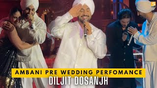 #DiljitDosanjh Full Perfomance At Ambani Pre Wedding Celebration - 5 Dariya News