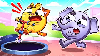 Don't Play on the Manhole Cover Song | Funny Kids Songs 😻🐨🐰🦁 And Nursery Rhymes by Baby Zoo