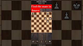 Find the mate in 4 move #chess #chessgames #games