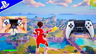 PS5 Controller Fortnite Chapter 5 Ranked Gameplay (4K 120FPS)