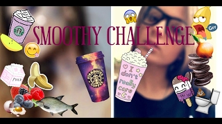 СМУЗИ ВЫЗОВ! | SMOOTHIE CHALLENGE! | Смузи Челендж!