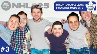 KEEPING THE GANG TOGETHER - Toronto Maple Leafs NHL 24 Franchise Mode Ep. 3