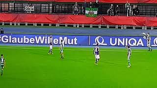Homophobie beim Wiener Derby Austria vs Rapid 25.10.2017