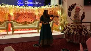 Kate Chruscicka - Pal Ek Pal from Jalebi - LIVE - Bollywood Wedding Violinist