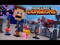 LEGO Minecraft Dungeons Battle of the Redstone Monstrosity ATTACKS!!