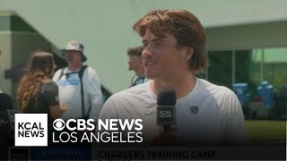 How does Chargers kicker Cameron Dicker deal with the pressure?