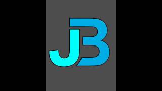 Coreldraw Tutorial - Letter J + B Logo Design in coreldraw