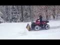 2001 polaris 500ho with moose county plow