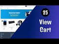 Next13 Fullstack E-Commerce 🛒 - 25 View Cart | React.js & Typescript 🔥