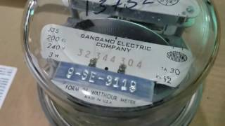 Sangamo J3S 2s Electric Meter Overview