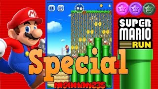 Super Mario Run 100% (Special Courses) ALL COINS