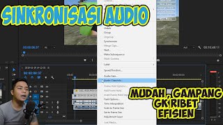 Tutorial menyamakan audio dengan cepat mudah di Adobe Premier pro CC