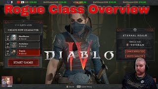 Diablo IV Class Overview - The Rogue (Dagger, Bow, \u0026 Traps)