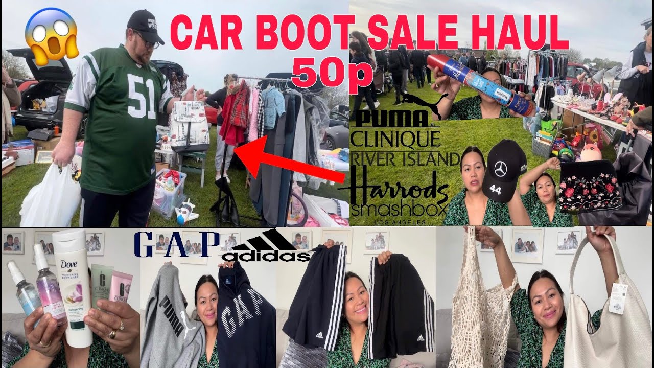 Massive Car Boot Sale Haul 亞 Youtube