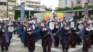 Ｙｏｓａｋｏｉさせぼ祭り2009　長崎大学「突風」　島瀬公園　演舞