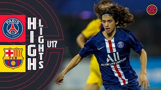 HIGHLIGHTS: Paris Saint Germain vs Barcelona U17 Al kass Cup 2020