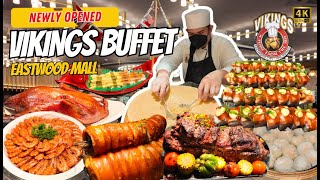 [4K] NEW VIKINGS BUFFET EASTWOOD MALL – Ultimate Feast \u0026 Food Tour!