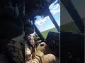 Ukrainian Mil Mi-8 loading rockets and flying into a mission