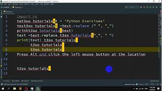 Multiple Selections in PyCharm