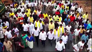 Adoni People Grand Welcome To Nara Lokesh padayatra | Chandrababu Naidu | Jai TDP