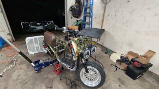 2024 Honda Ruckus Custom GY6 turbo build