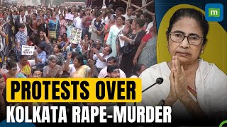 Protests Erupt Over RG Kar Medical College Rape-Murder Horror in Kolkata |Dharna Manch Demonstration