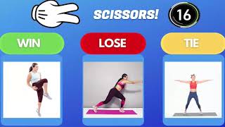 Rock Paper Scissors Fitness- (Virtual Physical Education)