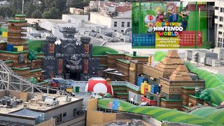 Super Nintendo World Pre Opening @ Universal Studios Hollywood, See themed Merch \u0026 Snacks.