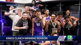 Sacramento Kings clinch winning season