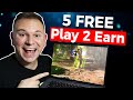 TOP 5 FREE Play to Earn NFT Games of 2021