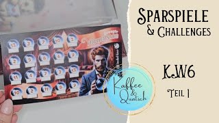 Sparspiele und Challenges ⚘️ KW6 ⚘️ sparen mit der Umschlagmethode