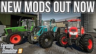 NEW MODS FS19! Growers Farm, New Tractors, & Awesome Pigsty!