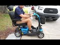 victory lx sport pride mobility review and demonstration