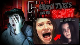 5 Ghost Videos That Are SCARY As Fudge... | NUKES TOP 5 REACTION
