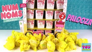 Num Noms Palooza Series 2 Full Box Opening Toy Review | PSToyReviews