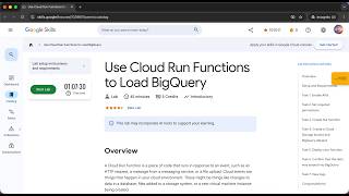 Use Cloud Run Functions to Load BigQuery