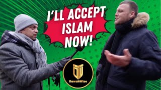 The Simple Message of Islam Convinced Him | New Shahada | Mansur | Speakers Corner | Hyde Park