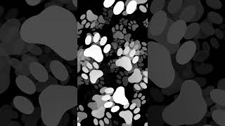 Copyright and royalty-free animated backgrounds. Pawprint