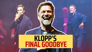 Jurgen Klopp's FINAL speech to Liverpool fans & sings his song!