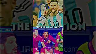 Messi and Ronaldo Reaction Is Heartwarming ❤️🥹🔥 #shorts #fyp #trending #viral
