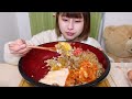 【大食い】松屋の牛めしで豪華なチーズ明太マヨキムチ納豆牛丼