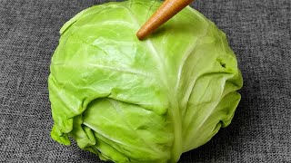 No Appetite? Eat More Cabbage! Super Delicious Recipe!