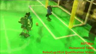 AUTMan Humanoid Team 2014 Qualification Video