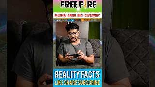 munna Anna big giveaway in free fire #freefire #youtubeshorts #shorts #viral