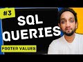 Footer Values - SQL Interview Query 3 | SQL Problem Level
