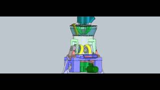 Vertical mill animation demo 1