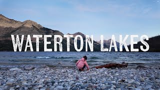 Bell tent camping \u0026 hiking Bear's Hump at Waterton Lakes National Park, Alberta, Canada in 2024 (4K)