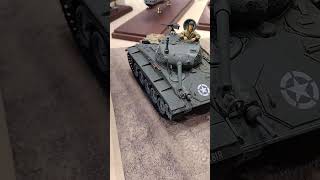 第61回全日本模型ホビーショープラッツブースM24戦車ラインブルグ